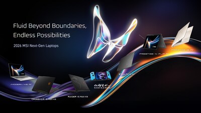 2026 MSI Next-Gen Laptops
