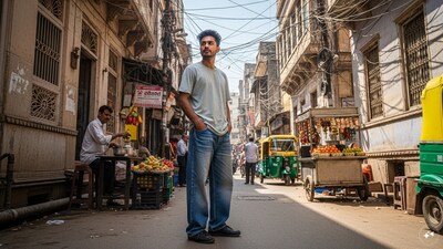 Style tips for men: If you are experimenting with relaxed-leg pants for the first time, casual looks are the easiest entry point. Begin with classic colours like navy, black, olive, or washed indigo (AI generated)