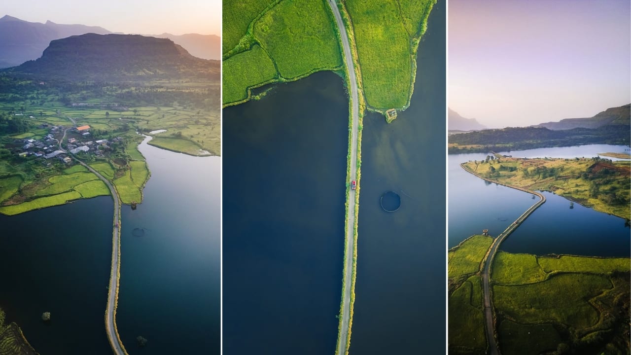 The most beautiful road in Maharashtra cuts through water to reach Lavhalwadi — yet tourists barely know it