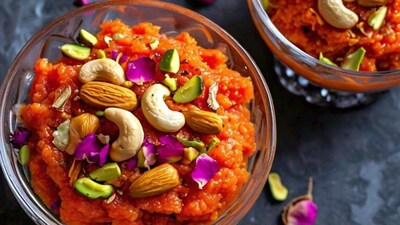 Halwa isn’t just festive indulgence — it’s a winter food designed to warm, nourish and energise the body. Here’s how to enjoy it the healthier way. (Image: Pinterest)