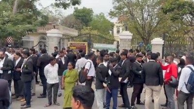 Bomb disposal and dog squads were rushed to the premises, and thorough searches were conducted, a senior police officer said.
