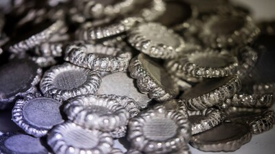 Nickel — which is used in stainless steel and batteries — was 1.2% lower at $18,295 a ton on the London Metal Exchange at 9:40 a.m. in Shanghai. 
