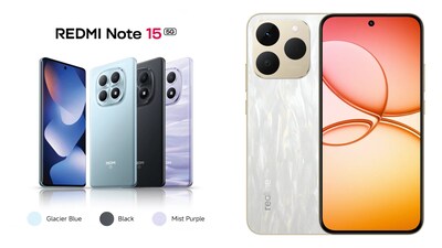Redmi Note 15 5G vs Realme 15T