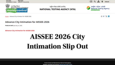 AISSEE 2026 City Intimation Slip Out at exams.nta.nic.in, Link to Download here
