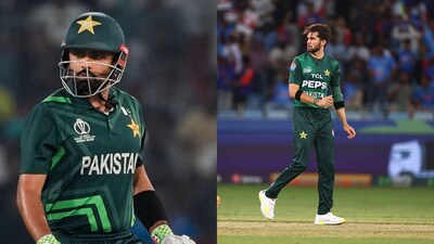 SL vs PAK: Babar Azam and Shaheen Shah Afridi (Photo: X)