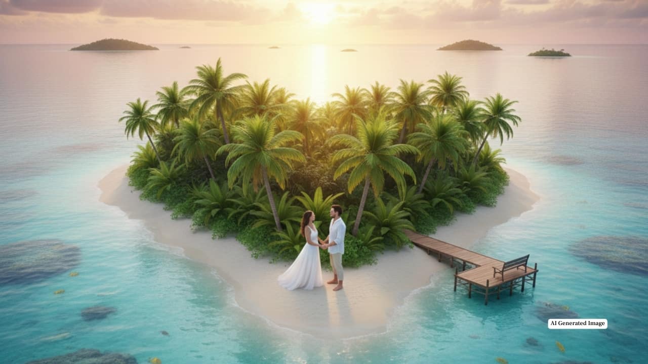 Valentine’s week travel in 2026: Explore stunning heart-shaped islands