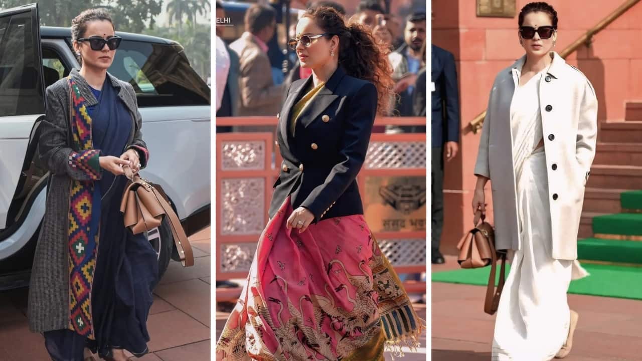Kangana Ranaut’s winter style is a fashion masterclass; from luxury bags to finest handlooms