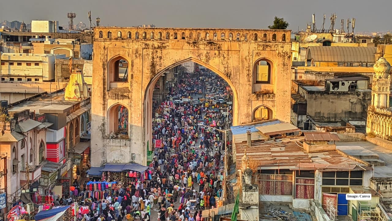 Hyderabad serves royal flavors: iconic Hyderabadi biryani, haleem, pathar ka gosht, and Irani chai await food lovers.