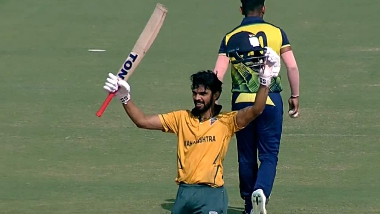 Ruturaj Gaikwad slams ton, sets Vijay Hazare Trophy record after ODI snub