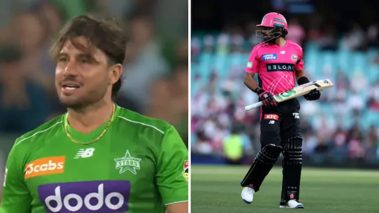 WATCH: Marcus Stoinis gives Babar Azam fiery send-off after yet another BBL flop