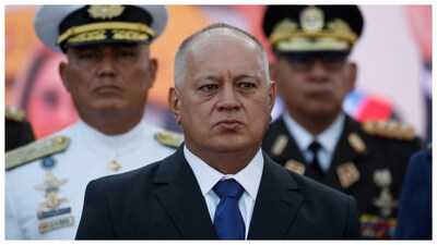 Venezuela interior minister Diosdado Cabello (Courtesy: Reuters photo)