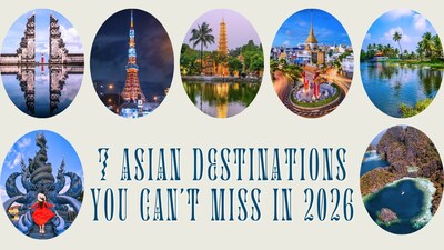 From Bali and Tokyo to Kerala and Palawan, these seven Asian destinations are set to be the biggest travel hotspots of 2026, according to a new Rough Guides report.