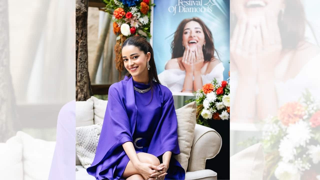 Ananya Panday steps out in violet kaftan dress, can you guess its price?