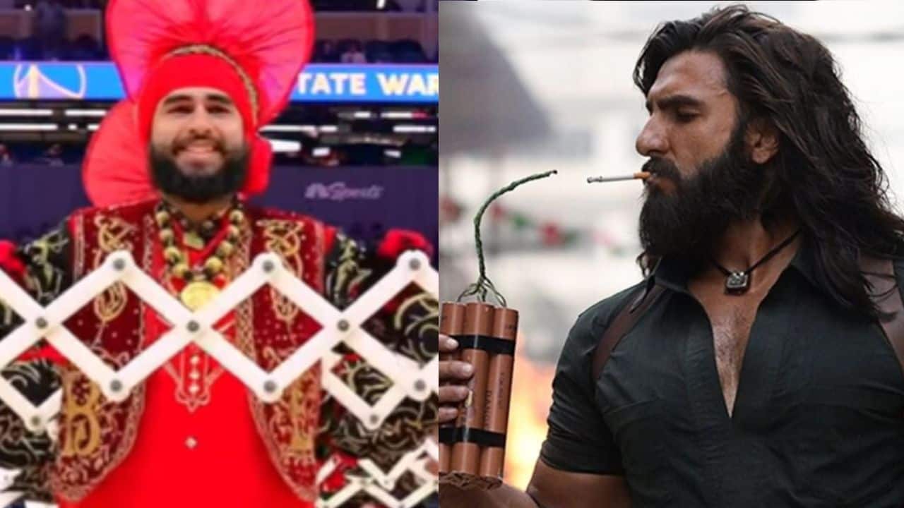 Ranveer Singh’s Dhurandhar title track takes over the NBA crowd in a viral Bhangra moment