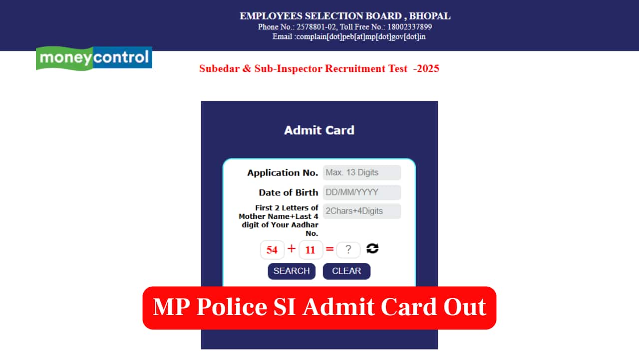 MP Police SI Admit Card 2026 Released, Check Link to Download Here