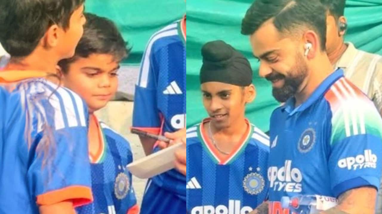 Virat Kohli meets his childhood lookalike, internet can’t get enough of the adorable moment