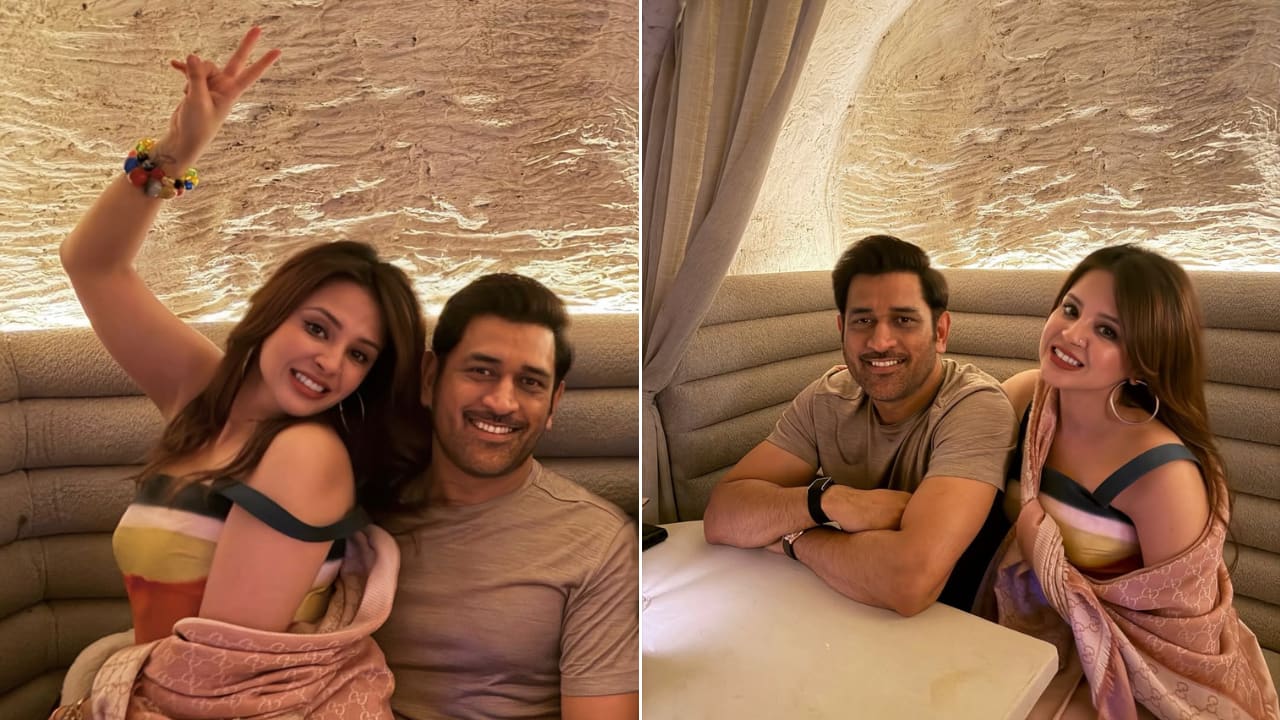 Sakshi Dhoni embraces quiet luxury with Elie Saab dress and Rolex watch