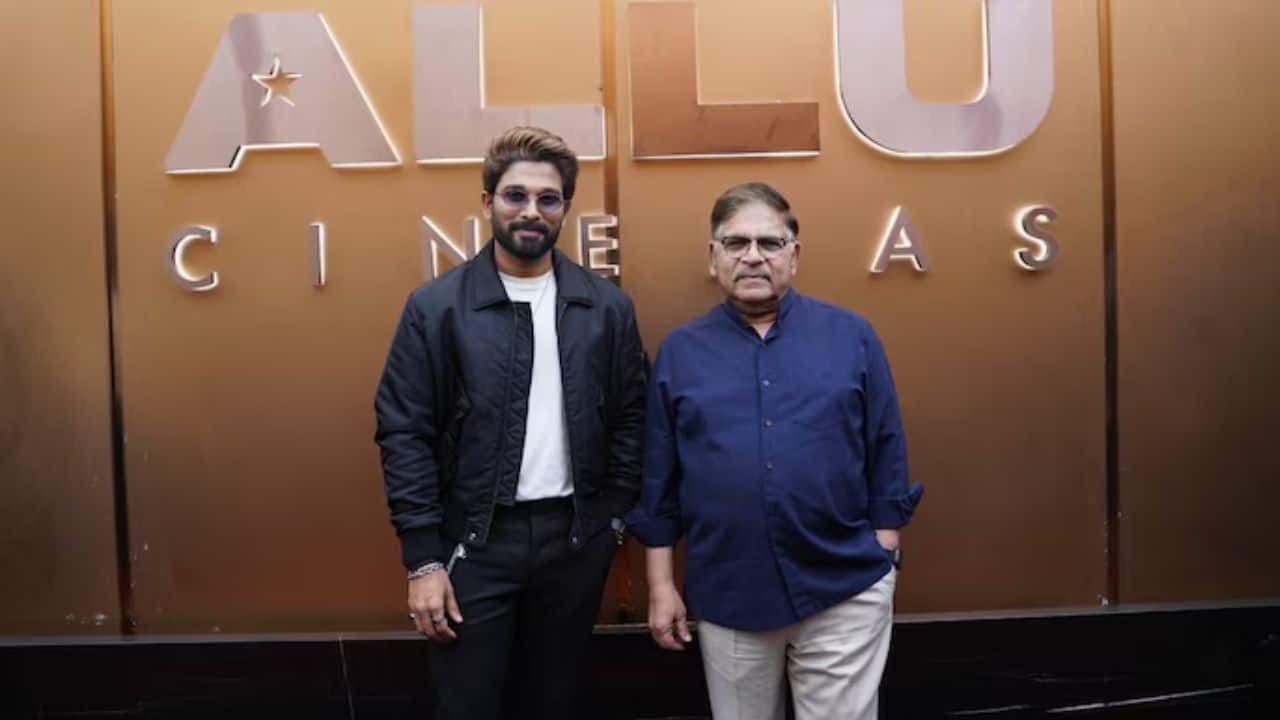 Allu Arjun celebrates father Allu Aravind’s 77th Birthday with a heartfelt tribute