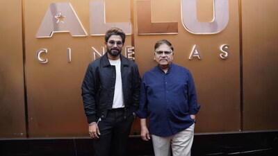allu arjun with father