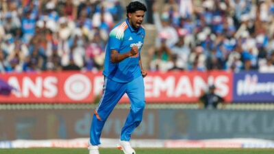 Harshit Rana emerges as India’s silver lining. (Photo: BCCI)
