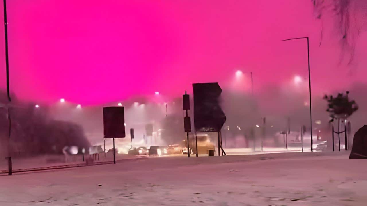 Birmingham’s sky suddenly turned "Pink" — Here’s the real reason