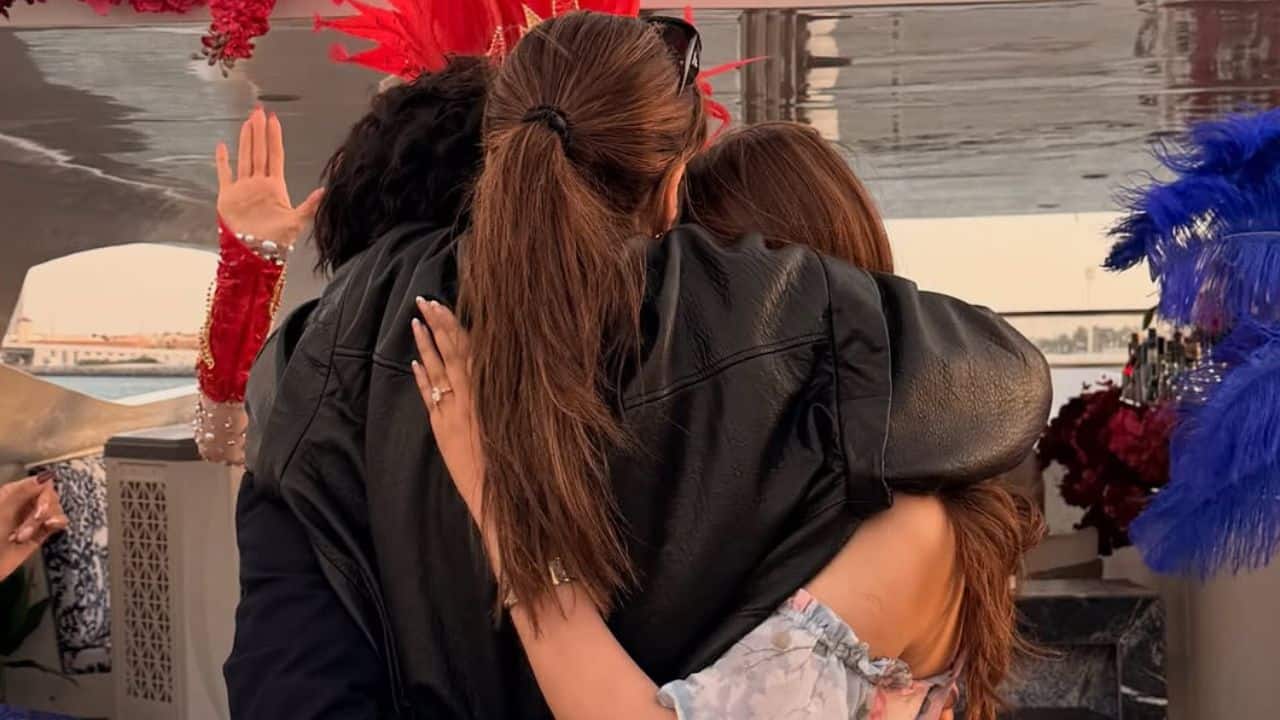 Sisterly Love Kriti Sanon shared her emotional reaction to her sister Nupur Sanon’s wedding. She reshared a picture and penned in the caption, “my heart is too full — love, happiness, blessings.”