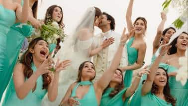 Kriti Sanon at sister Nupur Sanon's Christian wedding
