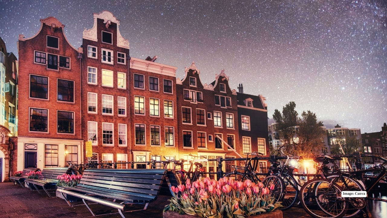 2. Amsterdam, Netherlands — Culture, Canals and Night Lights Amsterdam ranks joint second thanks to its strong safety score (8.3) and vibrant after-dark culture. The city offers 164 night tours, including late-opening museums, nightlife walking tours and its iconic light festival canal cruises, which transform the waterways into glowing art installations. While night transport scores slightly lower, Amsterdam’s compact layout and cycling culture make it ideal for nighttime exploration.