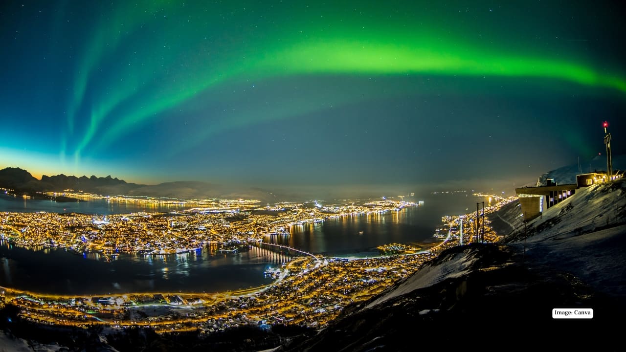 2. Tromsø, Norway — Noctourism Meets Arctic Wilderness Sharing second place with Amsterdam, Tromsø stands out for its exceptional natural factors, scoring the highest in the top 10. Located above the Arctic Circle, Tromsø is one of the world’s best places for Northern Lights tours, stargazing and reindeer sledding. Long winter nights and minimal light pollution make it a dream destination for celestial travellers. While public transport is limited at night, guided tours make getting around easy.