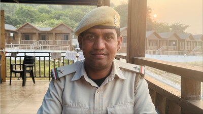 Manish Kumar, 30, is now a beat officer in Dumka, Jharkhand. (Image credit: Moneycontrol)
