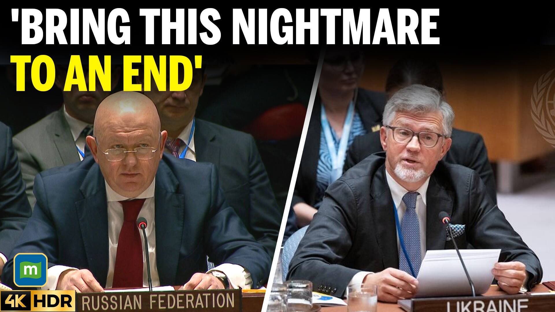 'Bring this nightmare to an end' - US to Russia at UN on Ukraine