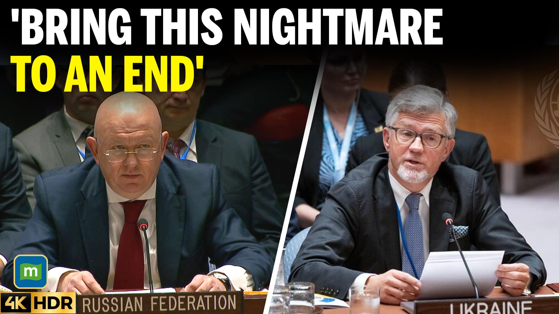 'Bring this nightmare to an end' - US to Russia at UN on Ukraine