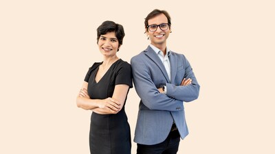 Dazzl co-founders Komal Solanki and Ashish Bajpai