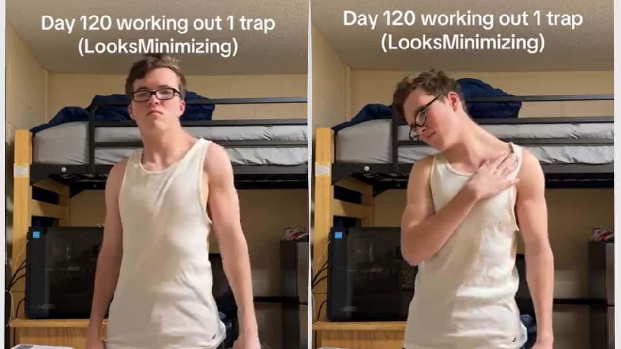 Fitness influencer trains only one shoulder for 300 days; doctor warns of spinal misalignment and joint strain