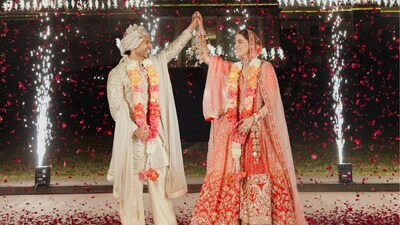 Nupur Sanon and Stebin Ben wedding celebrations