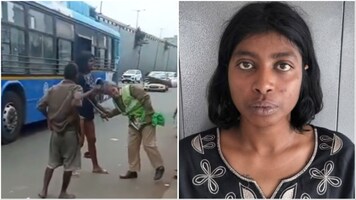 Bengaluru woman beats guard for advising her to 'wear decent clothes' after eve-teasing. Video