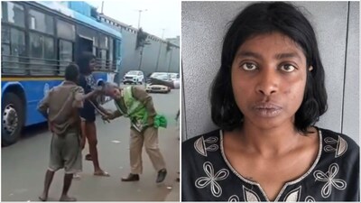 According to police, the incident occurred on Friday evening when the accused, Damini, was walking near KR Puram railway station. (Image credit: @HateDetectors/X)