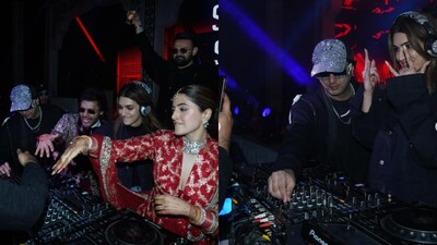 kriti turns dj