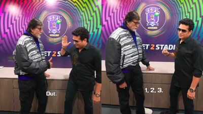 On Tuesday, Amitabh took to X, formerly known as Twitter, to share a video capturing the fun exchange. 