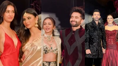 Celebs at Nupur Sanon and Stebin Ben reception
