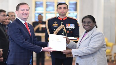 Gor, 38, was sworn in as the US Ambassador to India in mid-November last year after his appointment was confirmed by the US Senate in October. 