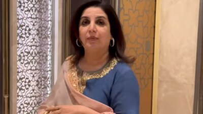 Farah Khan gives a home tour in her YouTube vlog