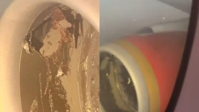 Air India plane's engine damaged after container gets sucked into it
