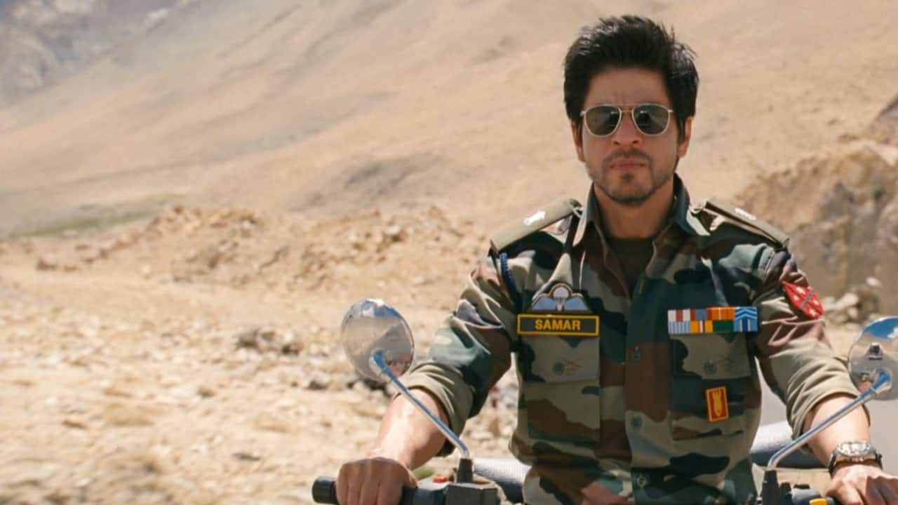 Shah Rukh Khan – Jab Tak Hai Jaan Shah Rukh Khan's portrayal of Major Samar Anand, a bomb disposal specialist, was one of quiet dignity and emotional nuance. His modest performance brought attention to the personal costs that soldiers bear off the battlefield.