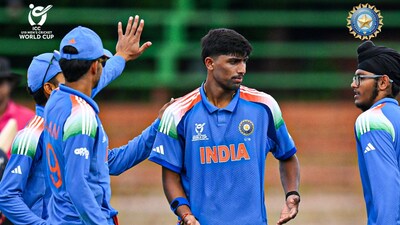 Henil Patel registered an excellent five-wicket haul (BCCI Photo)