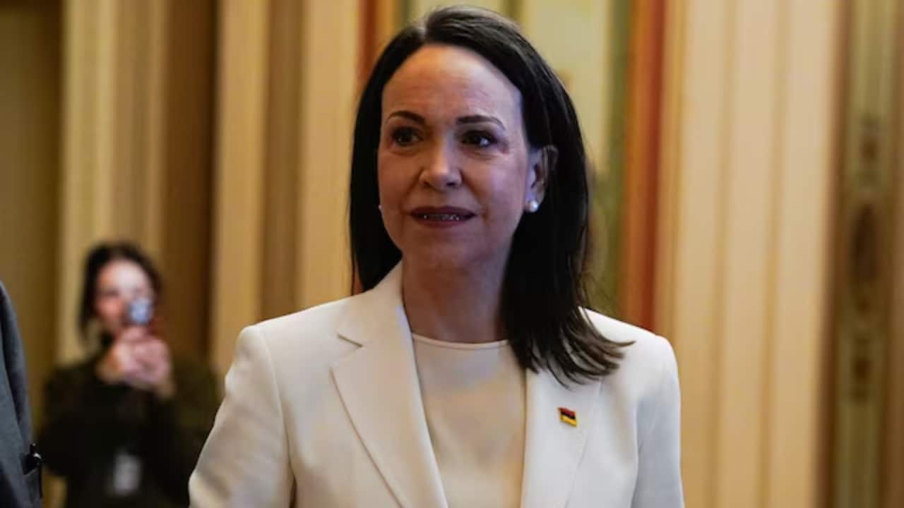 Venezuela's Machado says she presented Trump with her Nobel Peace Prize medal: 'Recognition for his...'