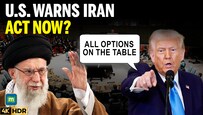 Trump Warns Iran at UN: 'All Options on the Table' as Protests Rage