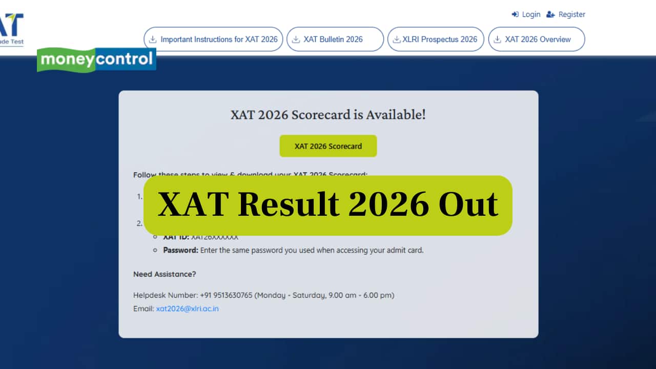XAT Result 2026 Out at xatonline.in, Link to Download Scorecard Here
