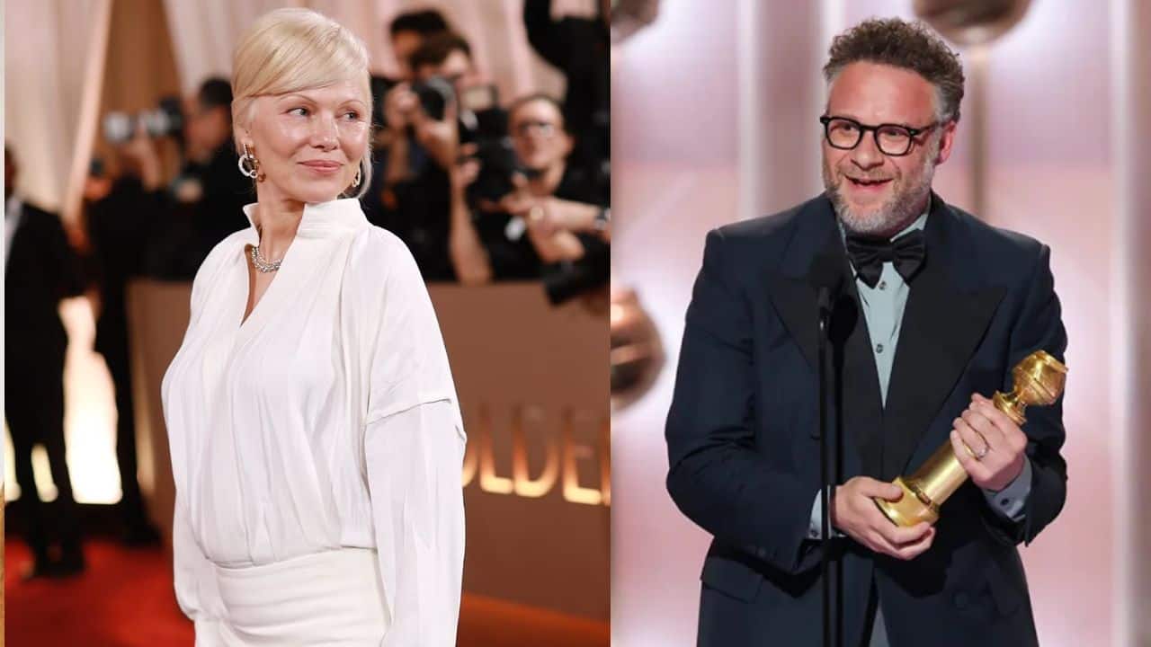 Pamela Anderson reacts to Seth Rogen at Golden Globes: ‘It felt weird and yucky’