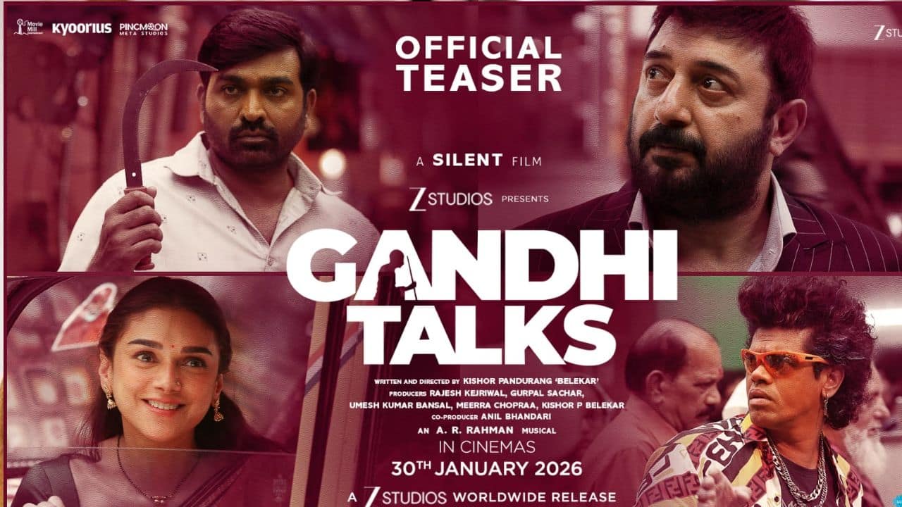 ‘Gandhi Talks’ teaser introduces Vijay Sethupathi’s silent drama ahead of January release